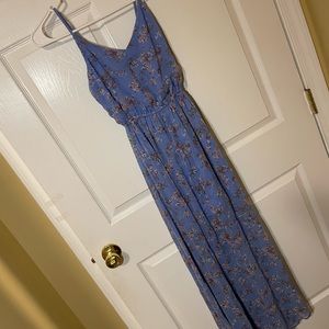 Flower strap dress